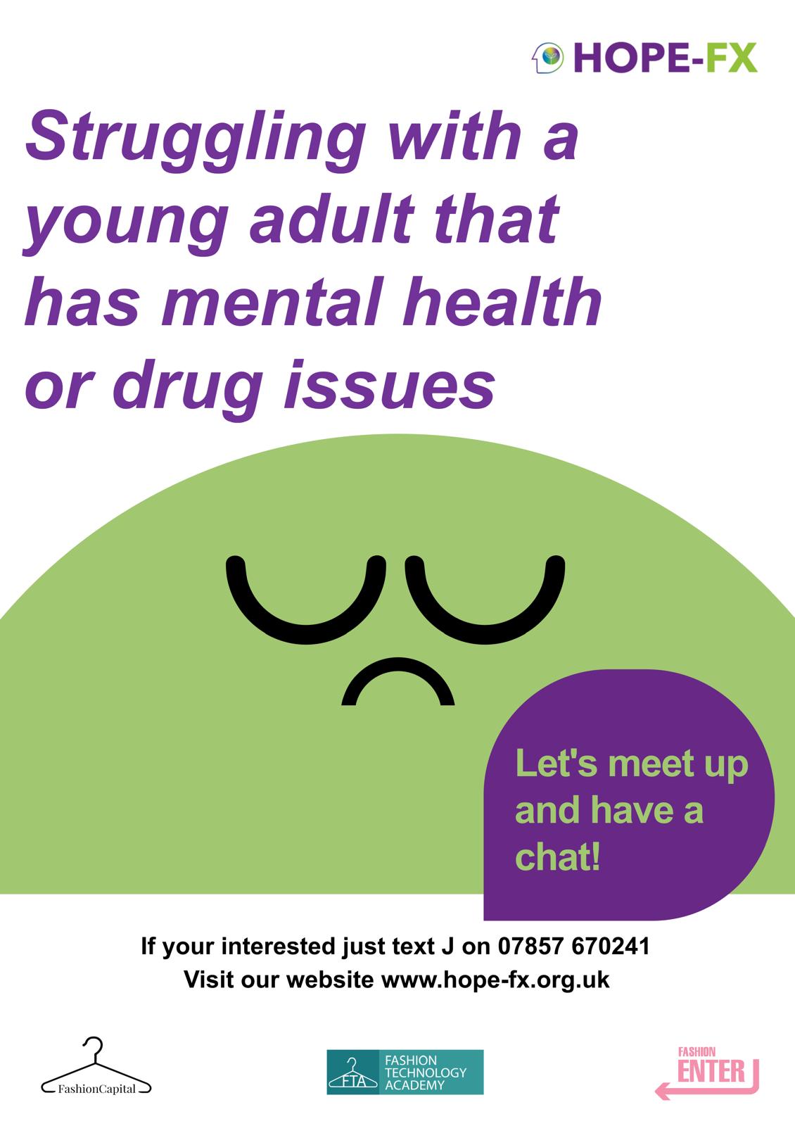 Cannabis and mental health support for parents in Bromley and Beckenham